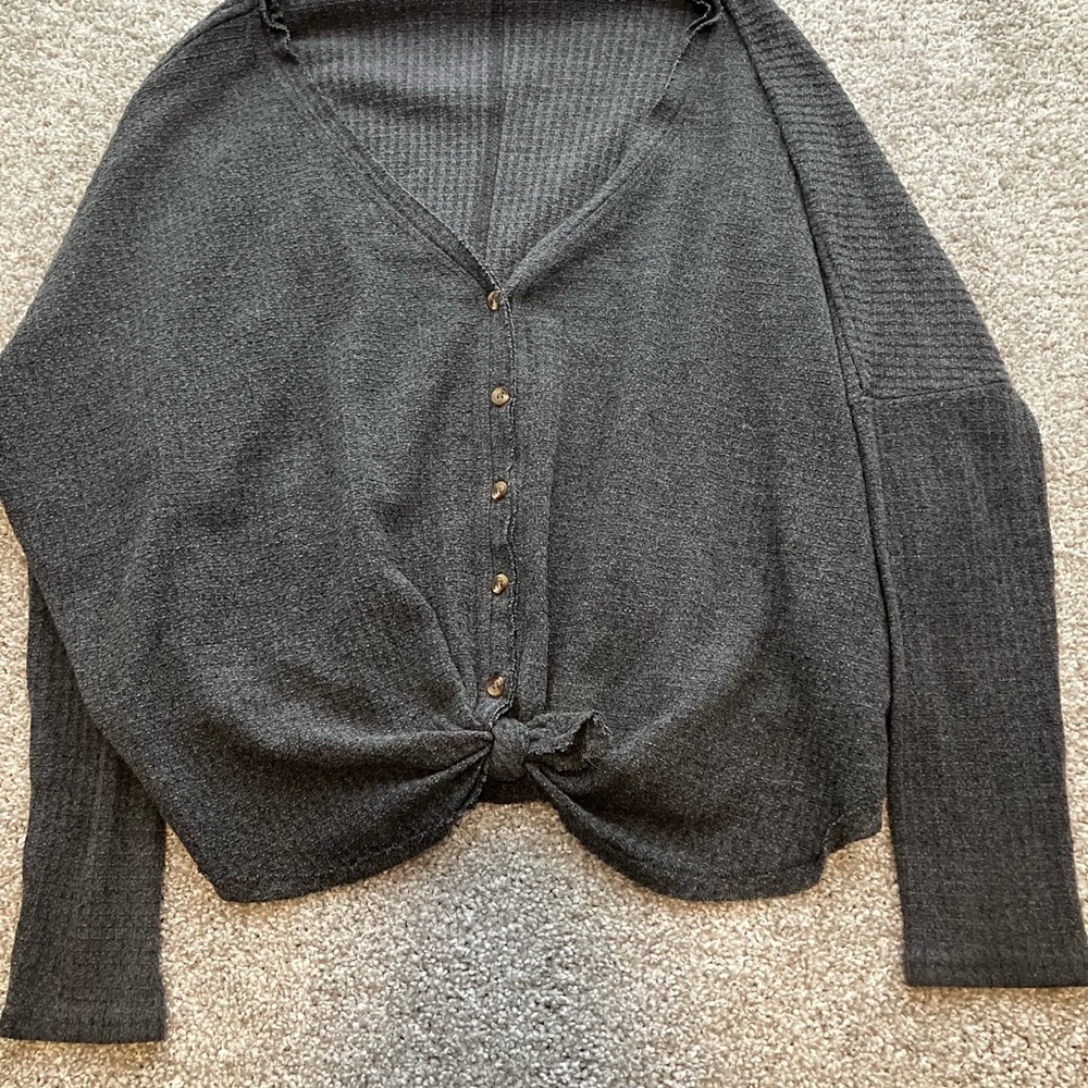 Urban Outfitters Dark Gray Cardigan size‎ s